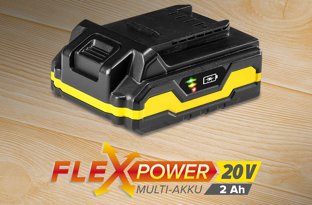 Flexpower Multiakku 20V / 2,0 Ah