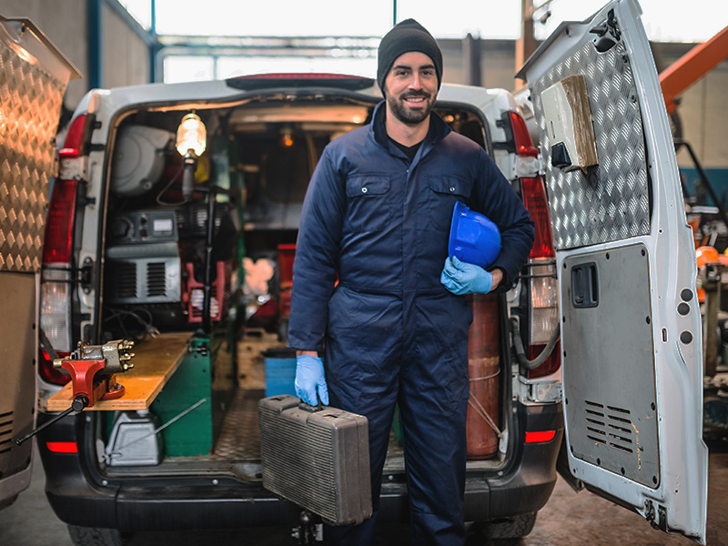 Profiausrüstung für Handwerksbetriebe